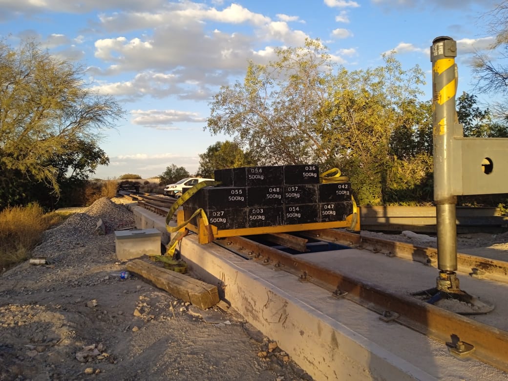 Calibración de Báscula Ferrocarrilera